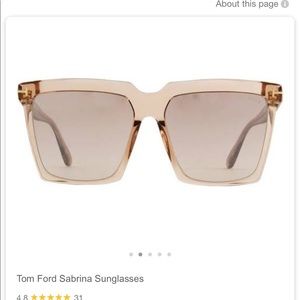 Tom ford Sabrina sunglasses